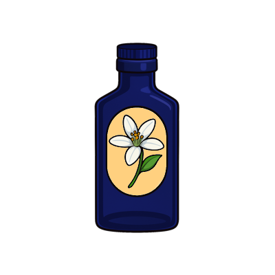 Orange blossom flavoring : 4 tbsp