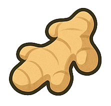 Chopped ginger : 1 tbsp
