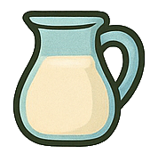 Lactose-free milk : 25 cl
