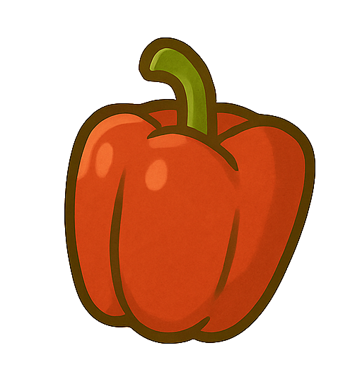 Bell peppers : 2