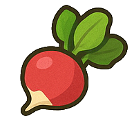 Radishes : 20