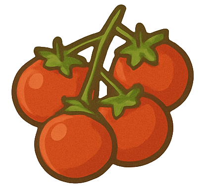 Cherry tomatoes : 20