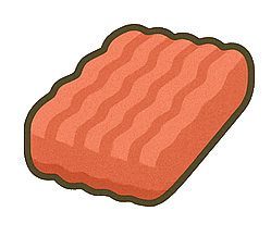 Ground meat : 500 g